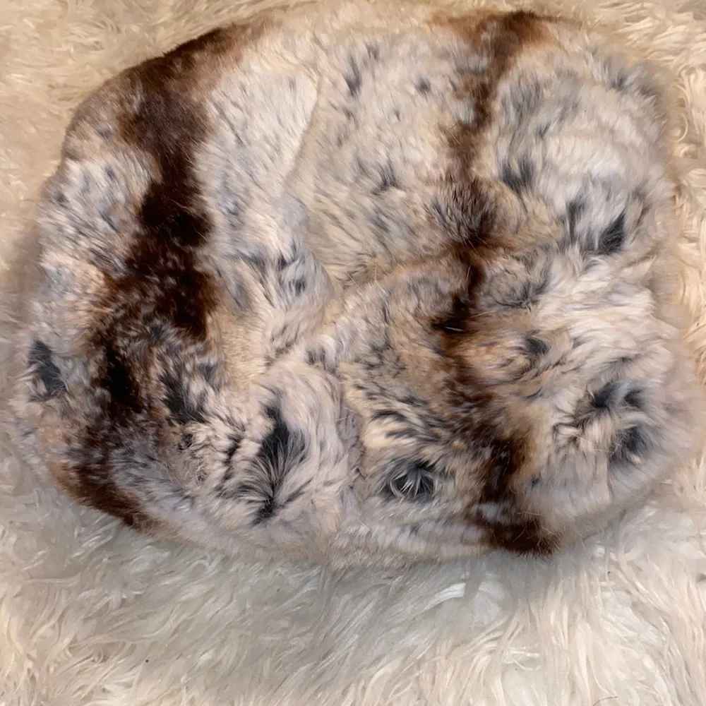 SCHLAMPPS MINNEAPOLIS VINTAGE MINK FIR MUFFS - Picture 1 of 3